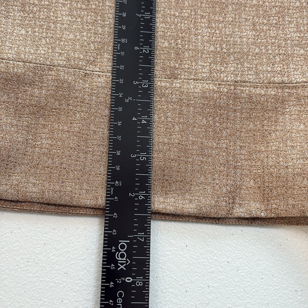 Ann Taylor Metallic Mini Skirt-Size 00P.  B45 - Picture 7 of 7